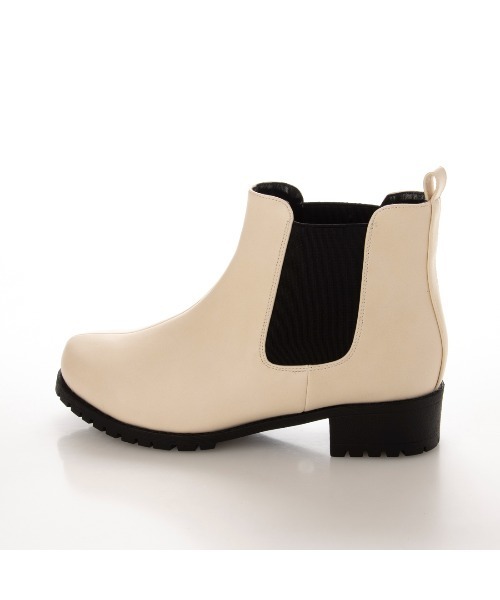 Mafmof（マフモフ）の「Mafmof(マフモフ) 雨晴れ兼用♪防水タンクソールサイドゴア ブーツ（ブーツ・レディース・ブラック系その他/ブラック/ダークブラウン/カーキ/ホワイト・S/M/L/LL）」の10枚目の写真