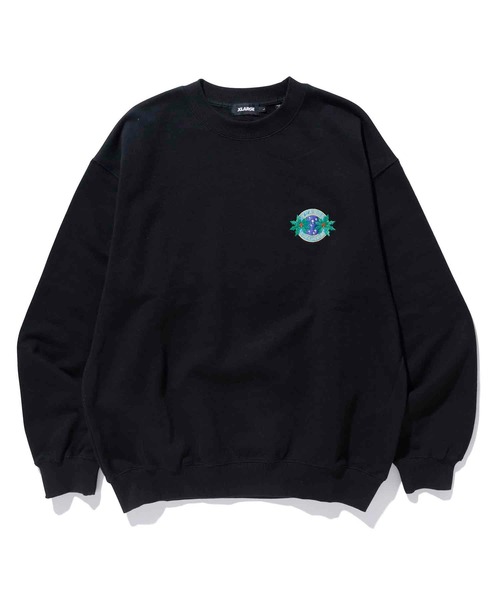 XLARGE（エクストララージ）の「HOLIDAY CREWNECK SWEAT（スウェット・メンズ・ホワイト/ブルー/ブラック・XL/M/L/S）」の6枚目の写真