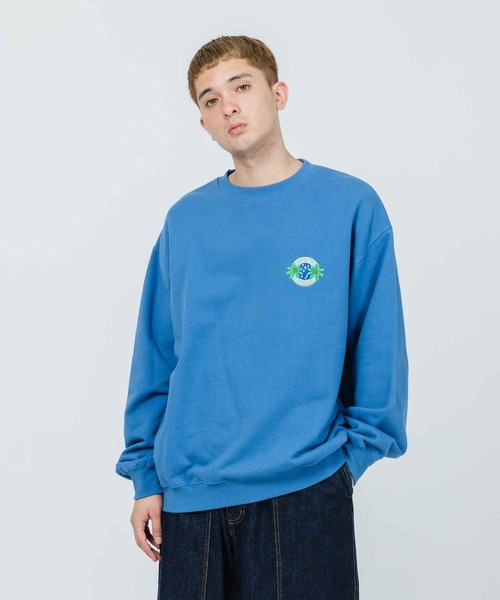 XLARGE（エクストララージ）の「HOLIDAY CREWNECK SWEAT（スウェット・メンズ・ホワイト/ブルー/ブラック・XL/M/L/S）」の10枚目の写真