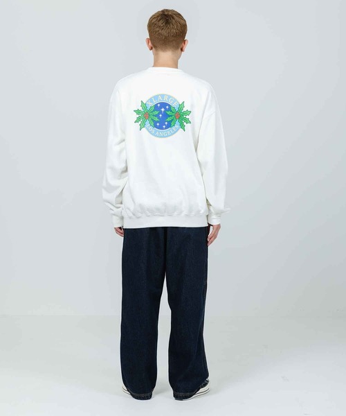 XLARGE（エクストララージ）の「HOLIDAY CREWNECK SWEAT（スウェット・メンズ・ホワイト/ブルー/ブラック・XL/M/L/S）」の15枚目の写真