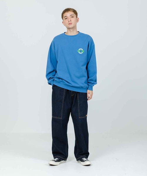 XLARGE（エクストララージ）の「HOLIDAY CREWNECK SWEAT（スウェット・メンズ・ホワイト/ブルー/ブラック・XL/M/L/S）」の16枚目の写真