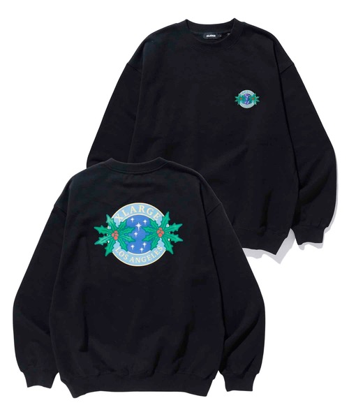 XLARGE（エクストララージ）の「HOLIDAY CREWNECK SWEAT（スウェット・メンズ・ホワイト/ブルー/ブラック・XL/M/L/S）」の18枚目の写真