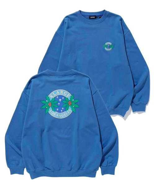 XLARGE（エクストララージ）の「HOLIDAY CREWNECK SWEAT（スウェット・メンズ・ホワイト/ブルー/ブラック・XL/M/L/S）」の19枚目の写真