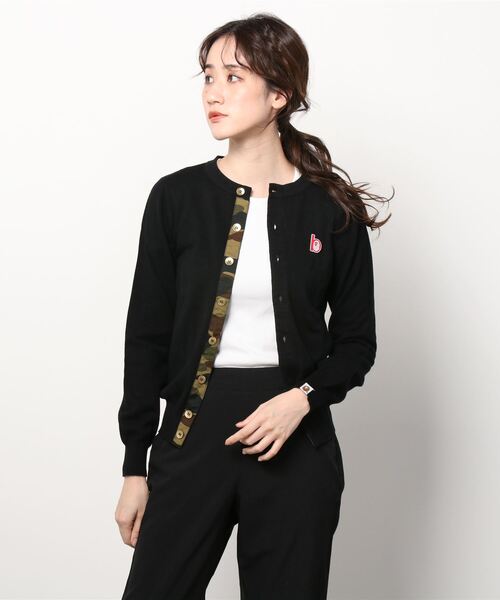 A BATHING APE（アベイシングエイプ）の「APE HEAD B PATCH KNIT