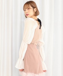 TITTY&CO. | ラメスリーブカットトップス(その他トップス)