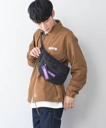 【BEN DAVIS/ベンデイビス】普段遣い抜群なヘビロテデザイン ワンポイントブランドロゴ入り ユニセックスデザイン ブランドネームリボン付き ウエストバッグ