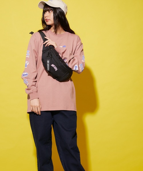 BEN DAVIS（ベンデイビス）の「【BEN DAVIS/ベンデイビス】普段遣い抜群なヘビロテデザイン ワンポイントブランドロゴ入り ユニセックスデザイン ブランドネームリボン付き ウエストバッグ（ボディバッグ/ウエストポーチ・メンズ・レッド/イエロー/ブラック/ピンク/パープル/レッド系その他/グリーン/ライトピンク・FREE）」の20枚目の写真