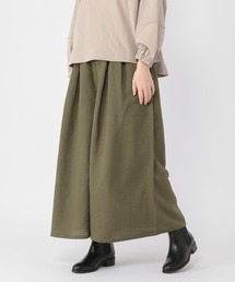 studio CLIP | リネンレーヨンキレイめナチュラルスカーチョ(その他パンツ)