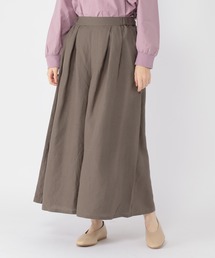 studio CLIP | リネンレーヨンキレイめナチュラルスカーチョ(その他パンツ)