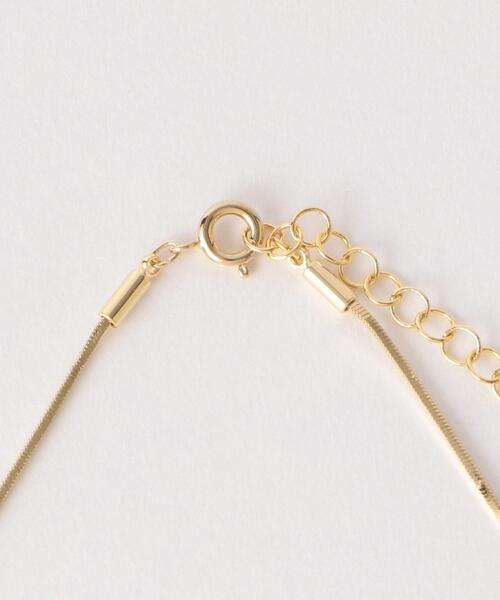 BEAUTY&YOUTH UNITED ARROWS（ビューティーアンドユースユナイテッドアローズ）の「BY スマート スネークチェーン ネックレス（ネックレス・レディース・ゴールド/シルバー・FREE）」の4枚目の写真