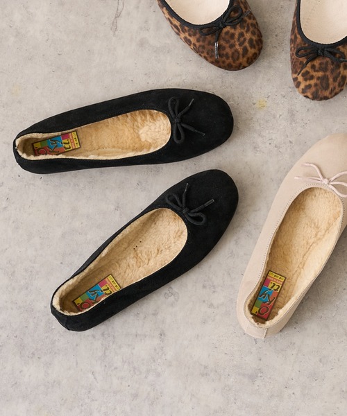 O'Kyti（オキティ）の「【O’kyti/オキティ】バレエシューズ（無地）（その他シューズ・レディース・ブラック/グレー・MEDIUM/LARGE）」の2枚目の写真