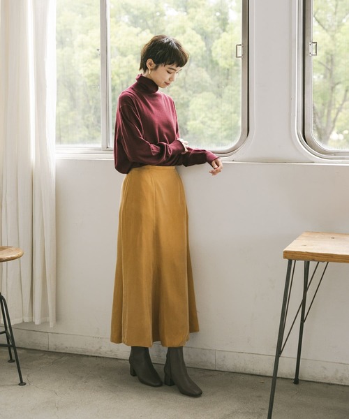 URBAN RESEARCH（アーバンリサーチ）の「カシミヤウールタートルニット（ニット/セーター・レディース・ブラック/パープル/オフホワイト/グリーン系その他・FREE）」の10枚目の写真