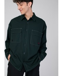 Design Tshirts Store graniph（デザイン　ティーシャツ　ストア　グラニフ）の「レッドリッディングフード｜ダブルポケットシャツ（シャツ/ブラウス・メンズ）」