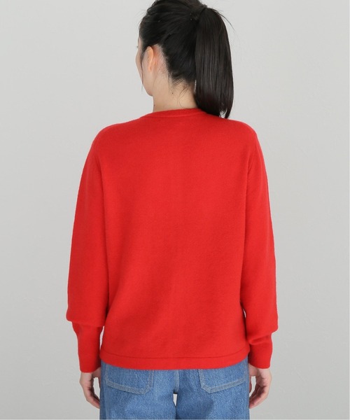 journal standard L'essage（ジャーナルスタンダードレサージュ）の「ポケットツキカーディガン◆（カーディガン/ボレロ・レディース・ブラック/レッド・FREE）」の11枚目の写真