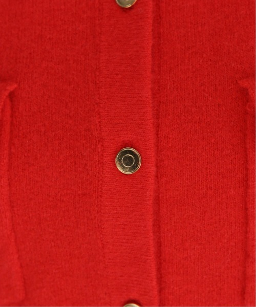 journal standard L'essage（ジャーナルスタンダードレサージュ）の「ポケットツキカーディガン◆（カーディガン/ボレロ・レディース・ブラック/レッド・FREE）」の17枚目の写真