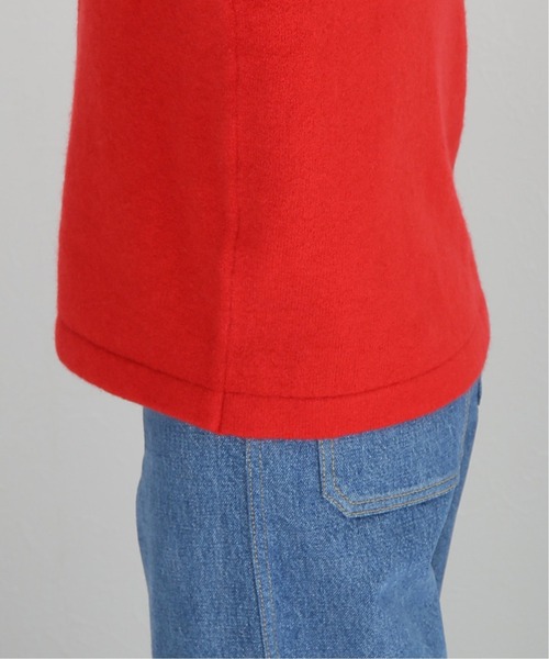 journal standard L'essage（ジャーナルスタンダードレサージュ）の「ポケットツキカーディガン◆（カーディガン/ボレロ・レディース・ブラック/レッド・FREE）」の18枚目の写真