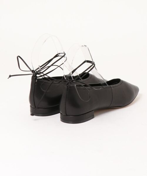 Rouge vif（ルージュヴィフ）の「★レースアップ2wayシューズ（パンプス・レディース・ブラック/グレイッシュベージュ・37/36）」の3枚目の写真