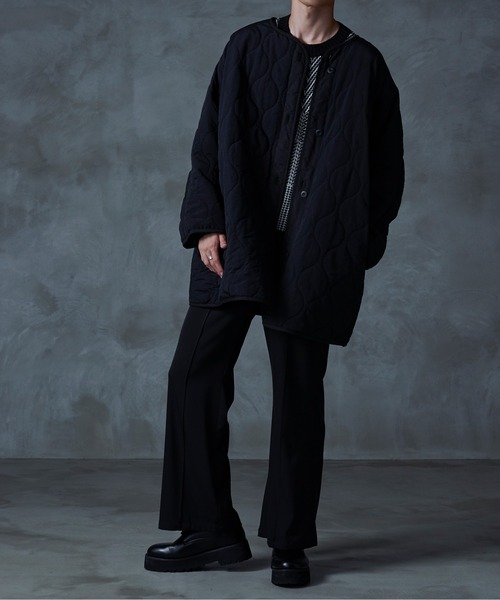 Ellno Loset（エルノロゼット）の「M65ライナーモッズコート（モッズコート・メンズ・ブラック・MEDIUM/LARGE）」の6枚目の写真