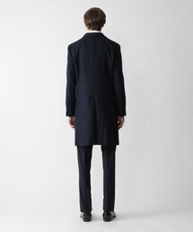 ■極美品■ブラックレーベル クレストブリッジ チェスターコート ロゴ総柄 L □極美品□ブラックレーベル クレストブリッジ チェスターコート