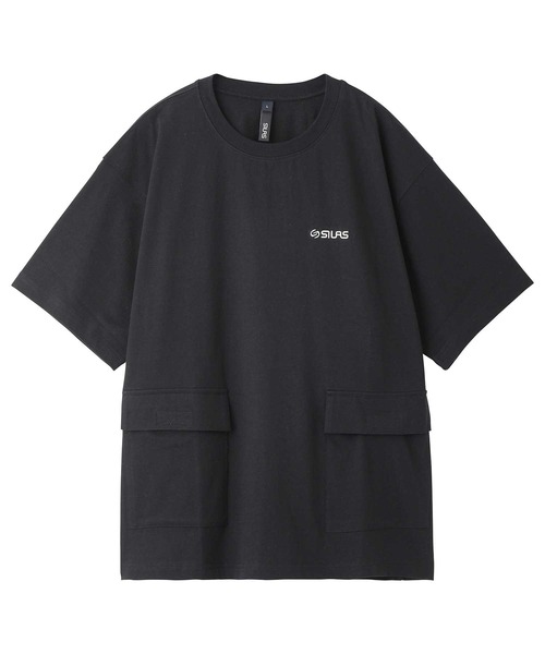 SILAS(サイラス)の「FRONT POCKET SS TEE サイラスフロントポケット半袖Tシャツ(Tシャツ/カットソー・メンズ・ベージュ/ブラック/オリーブ/ホワイト・LARGE/MEDIUM/X-LARGE)」の3枚目の写真