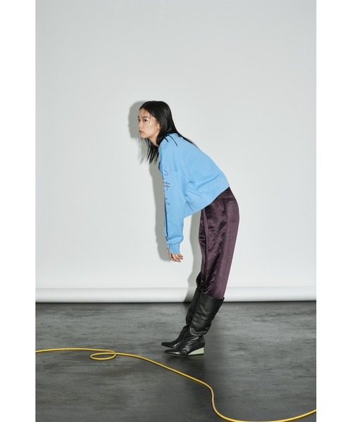 mici（ミチ）の「(mici)ショートスウェット（スウェット・レディース・ベージュ/ブルー・FREE）」の19枚目の写真