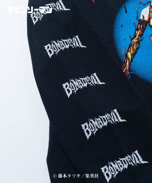 glamb レゼ ボムデビルロングスリーブTシャツ Lサイズ GB0122/CM12 : Bomb Devil Long Sleeve T/ボムデビルロング