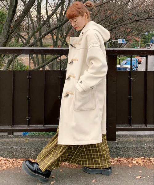 オーバーサイズダッフルコート