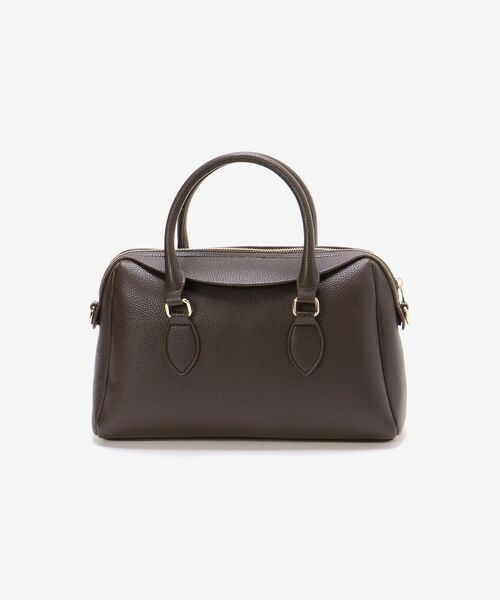 MAJESTIC LEGON（マジェスティックレゴン）の「クラシカルボストンバッグ（ボストンバッグ・レディース・ブラウン/ライトグリーン/ブラック系その他/グレー系その他・FREE）」の5枚目の写真