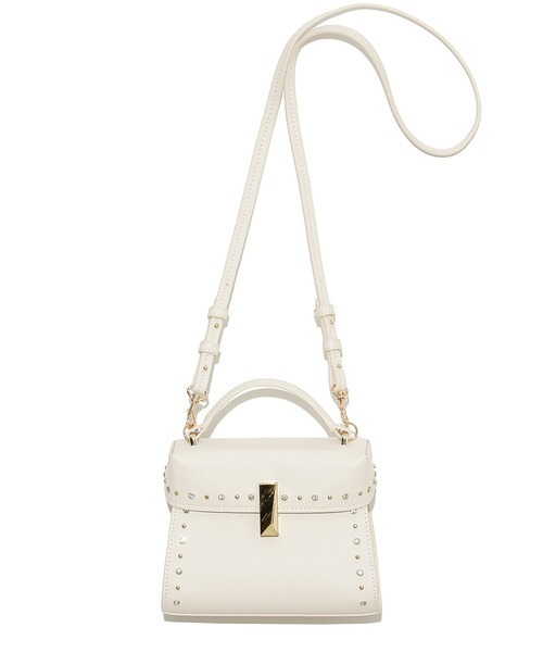 リュタン】ビジュースタッズポシェット（ショルダーバッグ