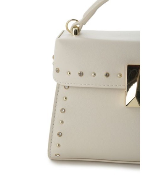 リュタン】ビジュースタッズポシェット（ショルダーバッグ