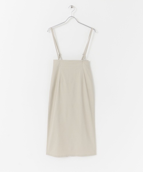 SENSE OF PLACE by URBAN RESEARCH（センスオブプレイスバイアーバンリサーチ）の「ストレッチサスツキハイウエストスカート（スカート・レディース・ブラック/カーキ/ピンクベージュ/ライトベージュ/グリーン/ブルー・SMALL/MEDIUM/X-SMALL/TALL）」の11枚目の写真