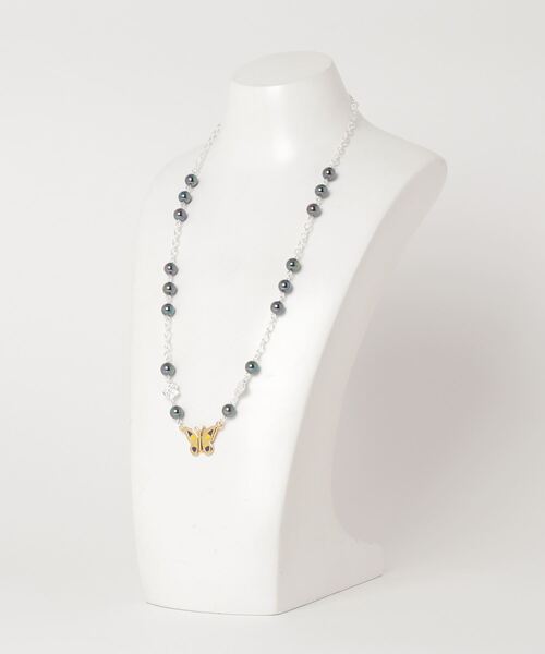STUGAZI(スガキ)の「A'GEM/9 × .kom『STUGAZI/スガジ』Black Angel Necklace/ブラックエンジェルネックス(ネックレス・メンズ・ブラック・FREE)」の5枚目の写真