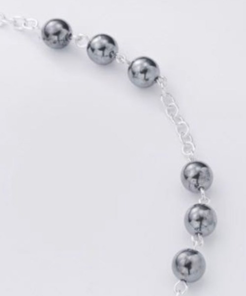 STUGAZI(スガキ)の「A'GEM/9 × .kom『STUGAZI/スガジ』Black Angel Necklace/ブラックエンジェルネックス(ネックレス・メンズ・ブラック・FREE)」の4枚目の写真