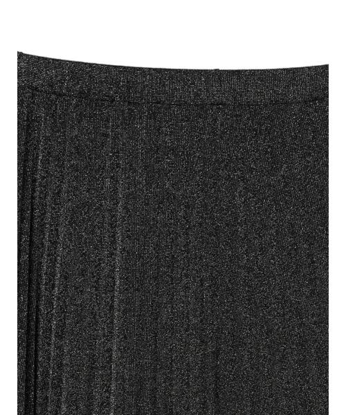 Green　Parks（グリーンパークス）の「ラメプリーツスカート＊＊（スカート・レディース・ブラック/ベージュ/イエロー・FREE）」の10枚目の写真