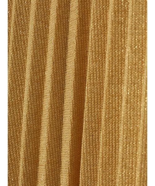 Green　Parks（グリーンパークス）の「ラメプリーツスカート＊＊（スカート・レディース・ブラック/ベージュ/イエロー・FREE）」の16枚目の写真