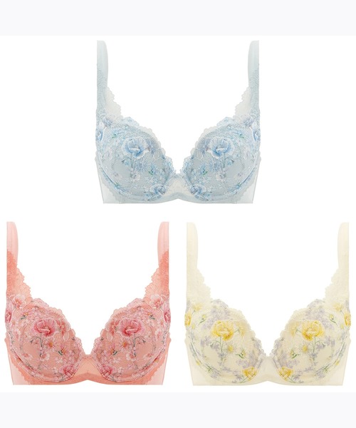 TRIUMPH(トリンプ)の「恋するブラ553 ブラジャー【A,B,Cカップ】TR553 WHU(ブラジャー・レディース・オレンジ/ライトブルー/ホワイト・C80/B70/A75/C75/B75/B80/C65/B65/A70/C85/C70)」の7枚目の写真
