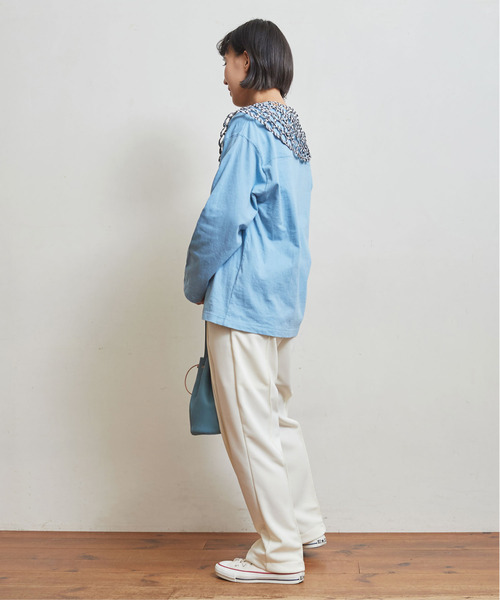 Dot＆Stripes CHILD WOMAN（ドットアンドストライプス　チャイルドウーマン）の「テープ刺繍 つけ衿（付け襟・レディース・ブラック/レッド/ホワイト/ピンク/その他・FREE）」の19枚目の写真