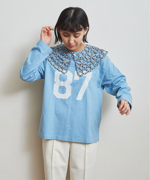 Dot＆Stripes CHILD WOMAN（ドットアンドストライプス　チャイルドウーマン）の「テープ刺繍 つけ衿（付け襟・レディース・ブラック/レッド/ホワイト/ピンク/その他・FREE）」の14枚目の写真