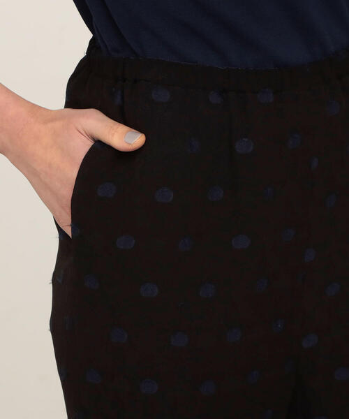 BALLSEY(ボールジィ)の「ジャカードドット フレアパンツ BALLSEY(ボールジィ)の「ジャカードドット フレアパンツ