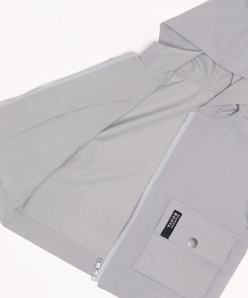 maarook(マルーク)の「撥水タフタ水陸両用パーカー(ブルゾン・キッズ・ネイビー/グリーン/グレー・130cm/100cm/120cm/110cm/90cm)」の5枚目の写真