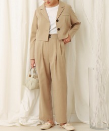 libelle more | ショート丈ジャケットセットアップ(セットアップ)