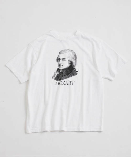 THE SHINZONE(ザ シンゾーン)の「THE SHINZONE/シンゾーン モーツァルトTEE MOZART TEE(Tシャツ/カットソー・レディース・グレー/ホワイト・FREE)」の6枚目の写真