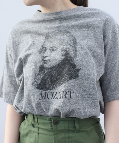 THE SHINZONE(ザ シンゾーン)の「THE SHINZONE/シンゾーン モーツァルトTEE MOZART TEE(Tシャツ/カットソー・レディース・グレー/ホワイト・FREE)」の8枚目の写真