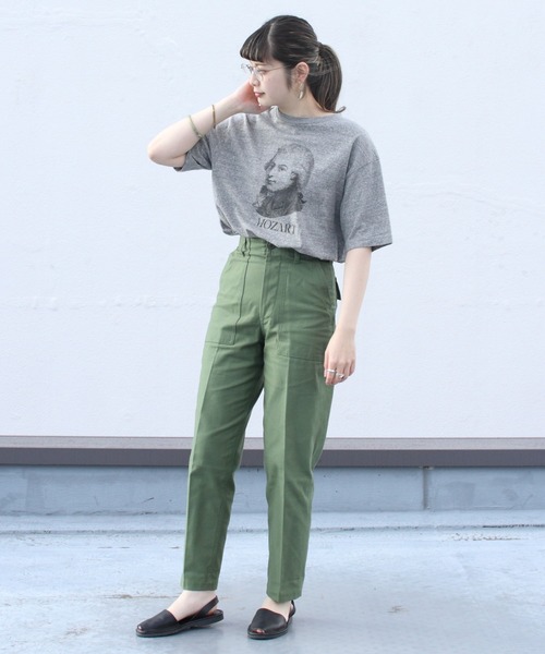 THE SHINZONE(ザ シンゾーン)の「THE SHINZONE/シンゾーン モーツァルトTEE MOZART TEE(Tシャツ/カットソー・レディース・グレー/ホワイト・FREE)」の9枚目の写真