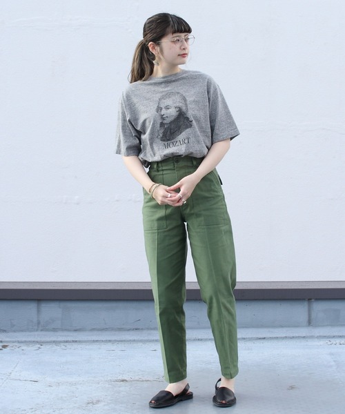 THE SHINZONE(ザ シンゾーン)の「THE SHINZONE/シンゾーン モーツァルトTEE MOZART TEE(Tシャツ/カットソー・レディース・グレー/ホワイト・FREE)」の10枚目の写真