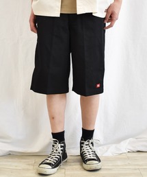 <Dickies/ディッキーズ>脇ウエストシャーリングハーフパンツ