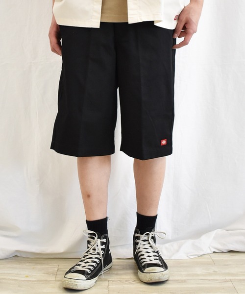 Dickies(ディッキーズ)の「<Dickies/ディッキーズ>脇ウエストシャーリングハーフパンツ(チノパンツ・メンズ・ブラック/ベージュ/ホワイト系その他/ネイビー系1・M/L/XL)」の3枚目の写真