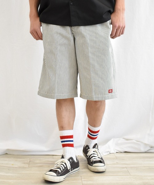 Dickies(ディッキーズ)の「<Dickies/ディッキーズ>脇ウエストシャーリングハーフパンツ(チノパンツ・メンズ・ブラック/ベージュ/ホワイト系その他/ネイビー系1・M/L/XL)」の5枚目の写真