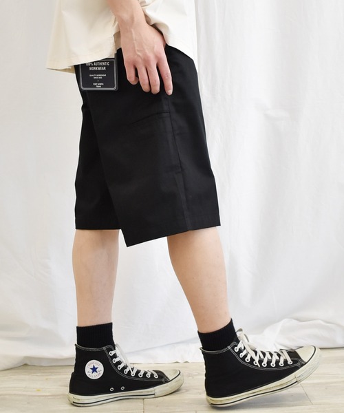 Dickies(ディッキーズ)の「<Dickies/ディッキーズ>脇ウエストシャーリングハーフパンツ(チノパンツ・メンズ・ブラック/ベージュ/ホワイト系その他/ネイビー系1・M/L/XL)」の14枚目の写真