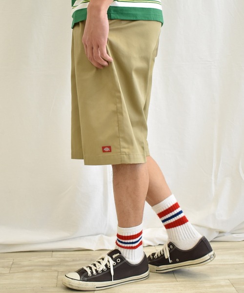 Dickies(ディッキーズ)の「<Dickies/ディッキーズ>脇ウエストシャーリングハーフパンツ(チノパンツ・メンズ・ブラック/ベージュ/ホワイト系その他/ネイビー系1・M/L/XL)」の21枚目の写真